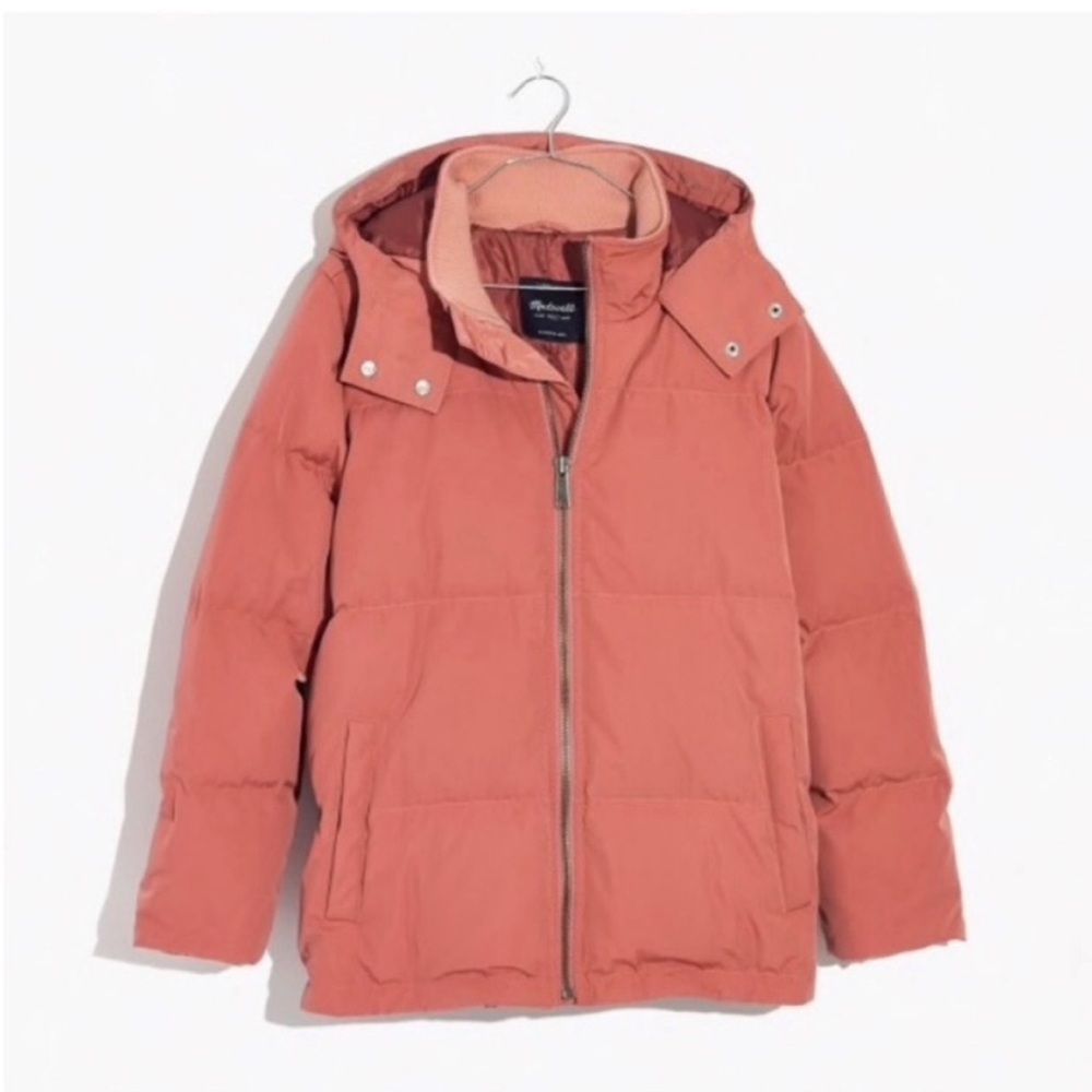 MADEWELL ROSE QUILTED PUFFER PARKA